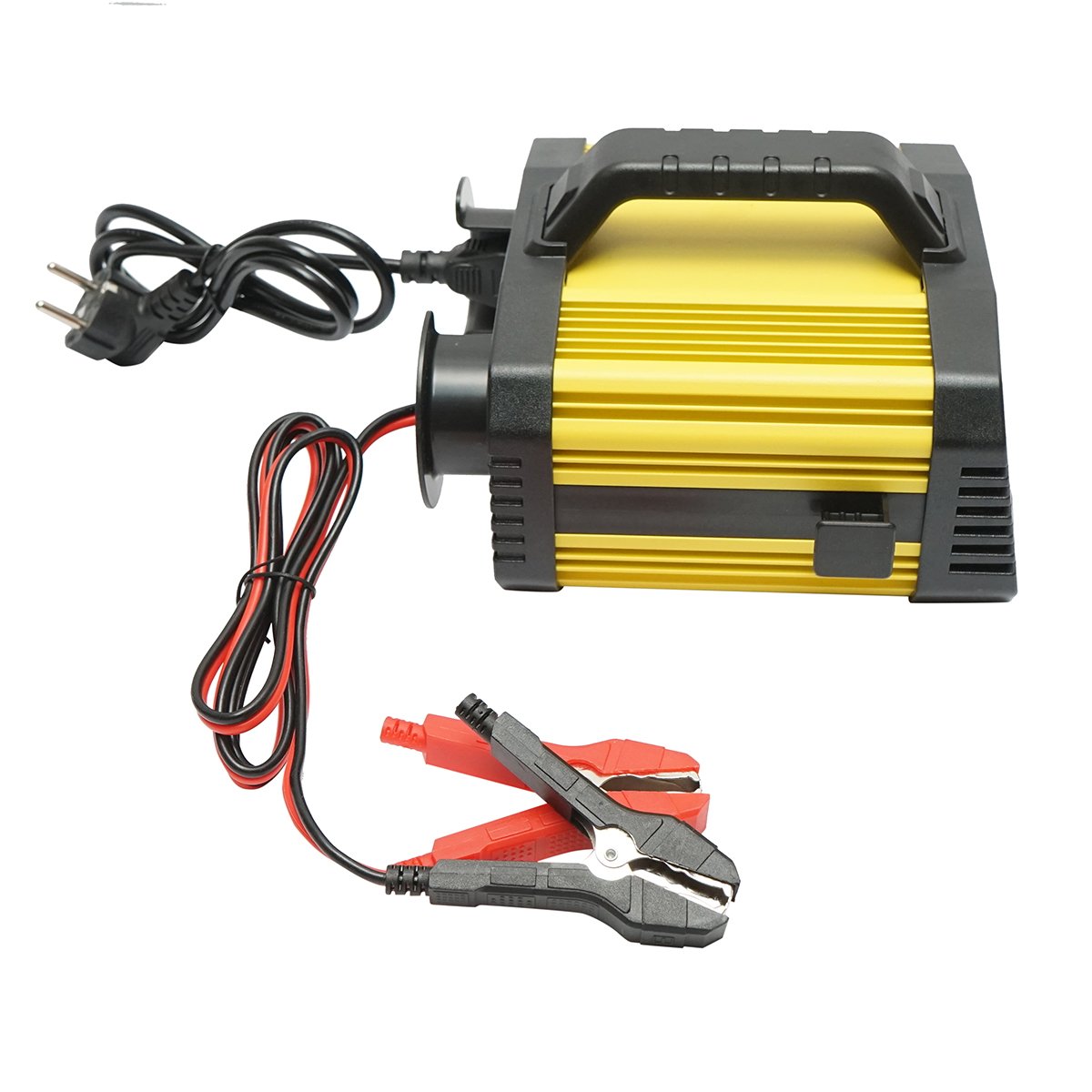 Redresor incarcator smart digital baterie 12V-25A/24V-15A, complet automat 4-200 Ah, protectii multiple, functie reparare inteligenta